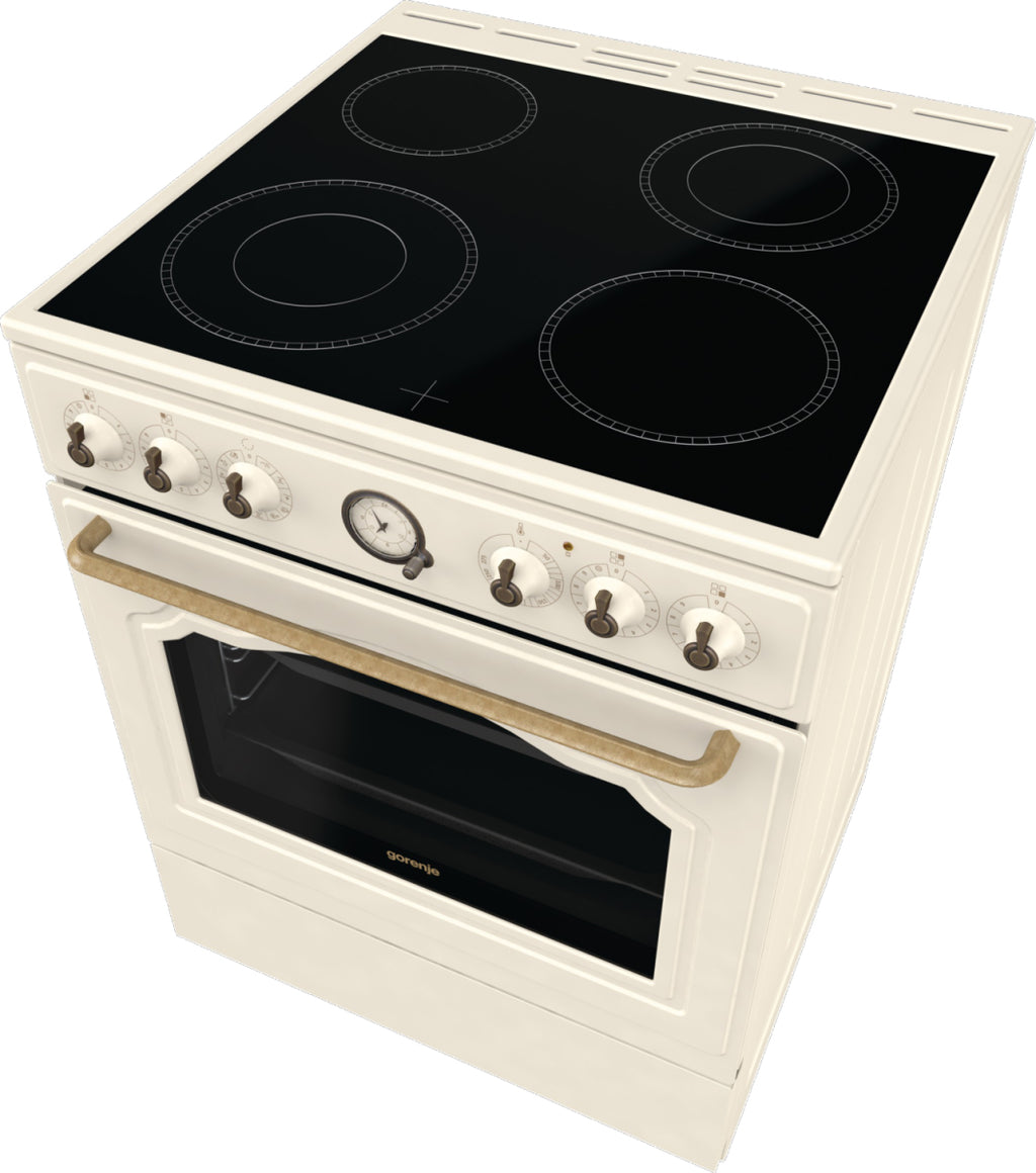 Gorenje GECS6B70CLI Cuisinière Céramique Beige