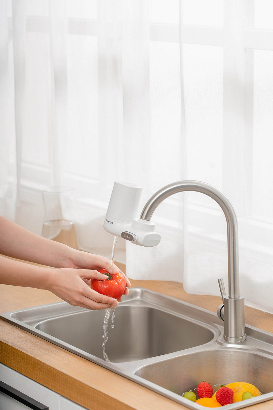 Philips AWP3703/10 filtre à eau Filtre à eau pour robinet Blanc