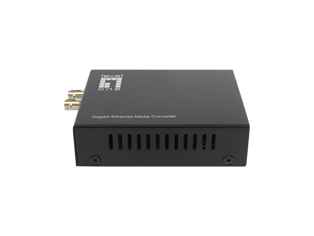 LevelOne GVT-2003 convertisseur de support réseau 1000 Mbit/s 1310 nm Monomode Noir