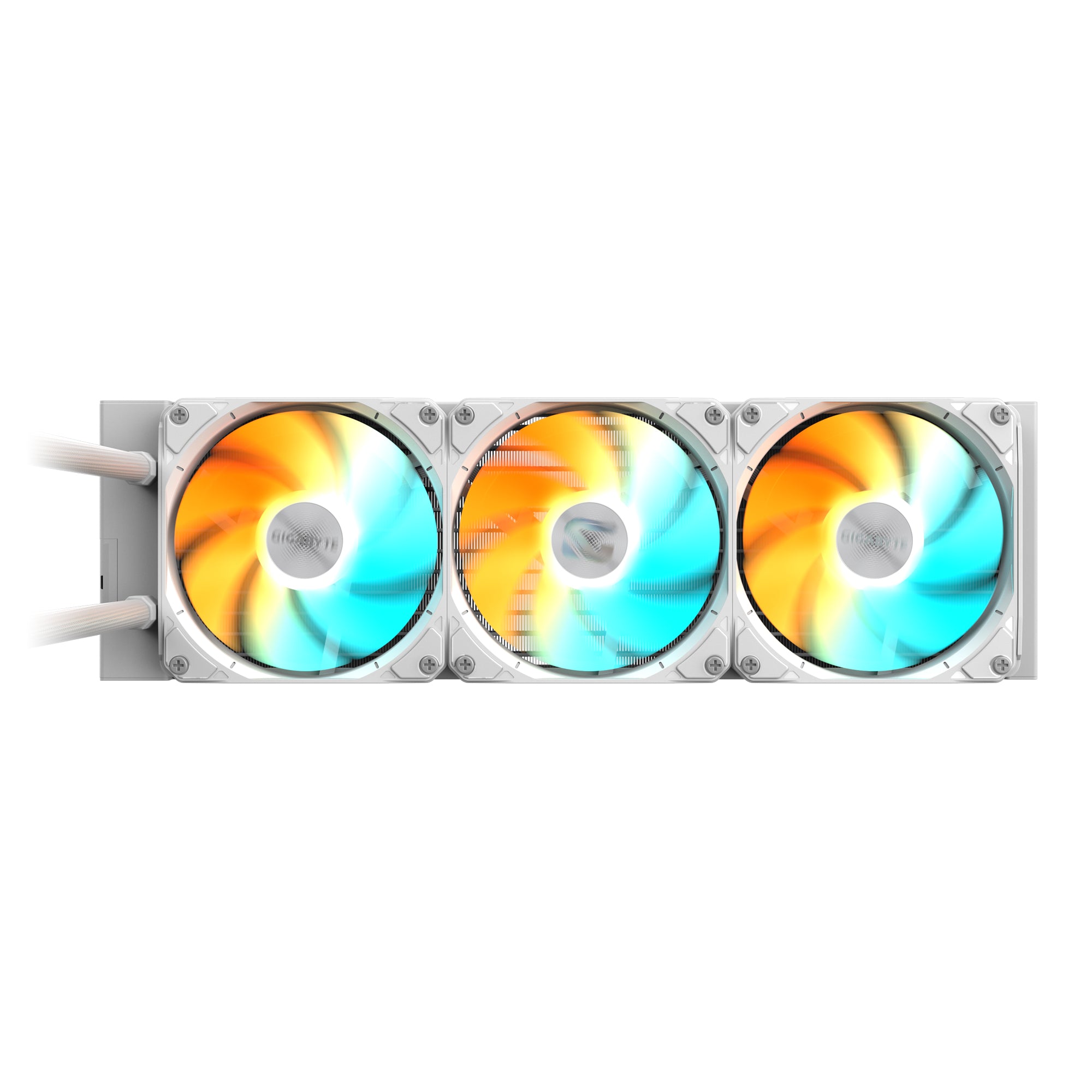 GIGABYTE GAMING 360 ICE Refroidisseur Liquide pour CPU - 3x120 mm Ventilateurs ARGB, Mécanisme d'emboîtement coulissant, DAISY-CHAIN, Compatible Intel LGA 1851 et AMD AM5