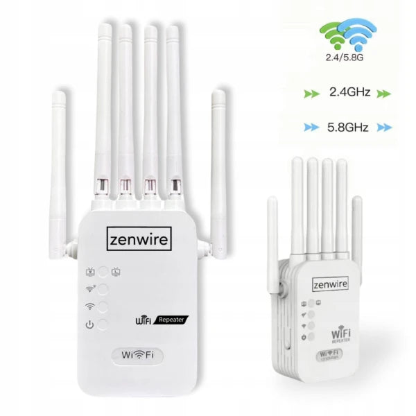 Amplificateur de signal puissant pour réseau Wi-Fi 5G, répéteur extérieur Zenwire WD-R611U, 300 Mb/s