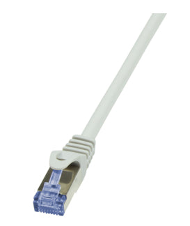 LogiLink CQ3102S câble de réseau Gris 15 m Cat6a S/FTP (S-STP)
