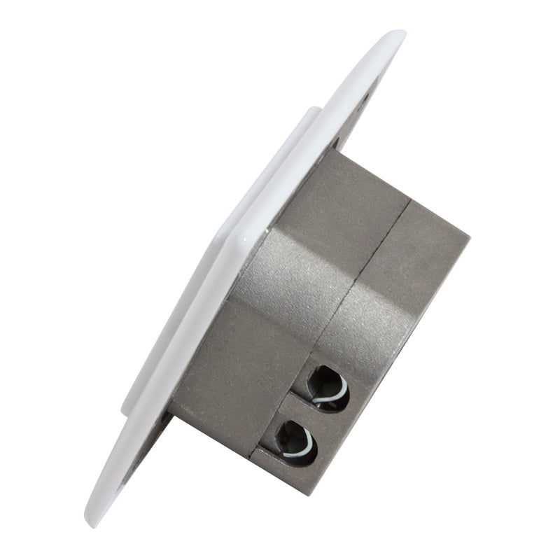 LogiLink NP0125 prise de courant RJ-45 Métallique, Blanc