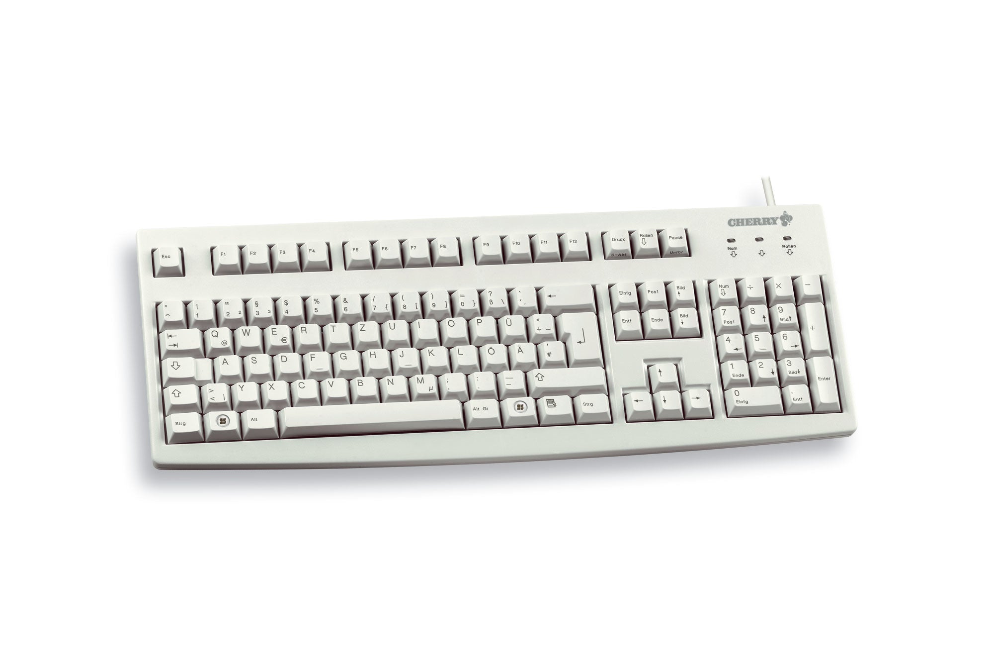 CHERRY G83-6105 clavier Universel USB QWERTZ Allemand Gris