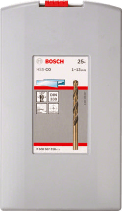 Bosch Bosch Coffrets de forets à métaux rectifiés HSS-Co (cobalt)