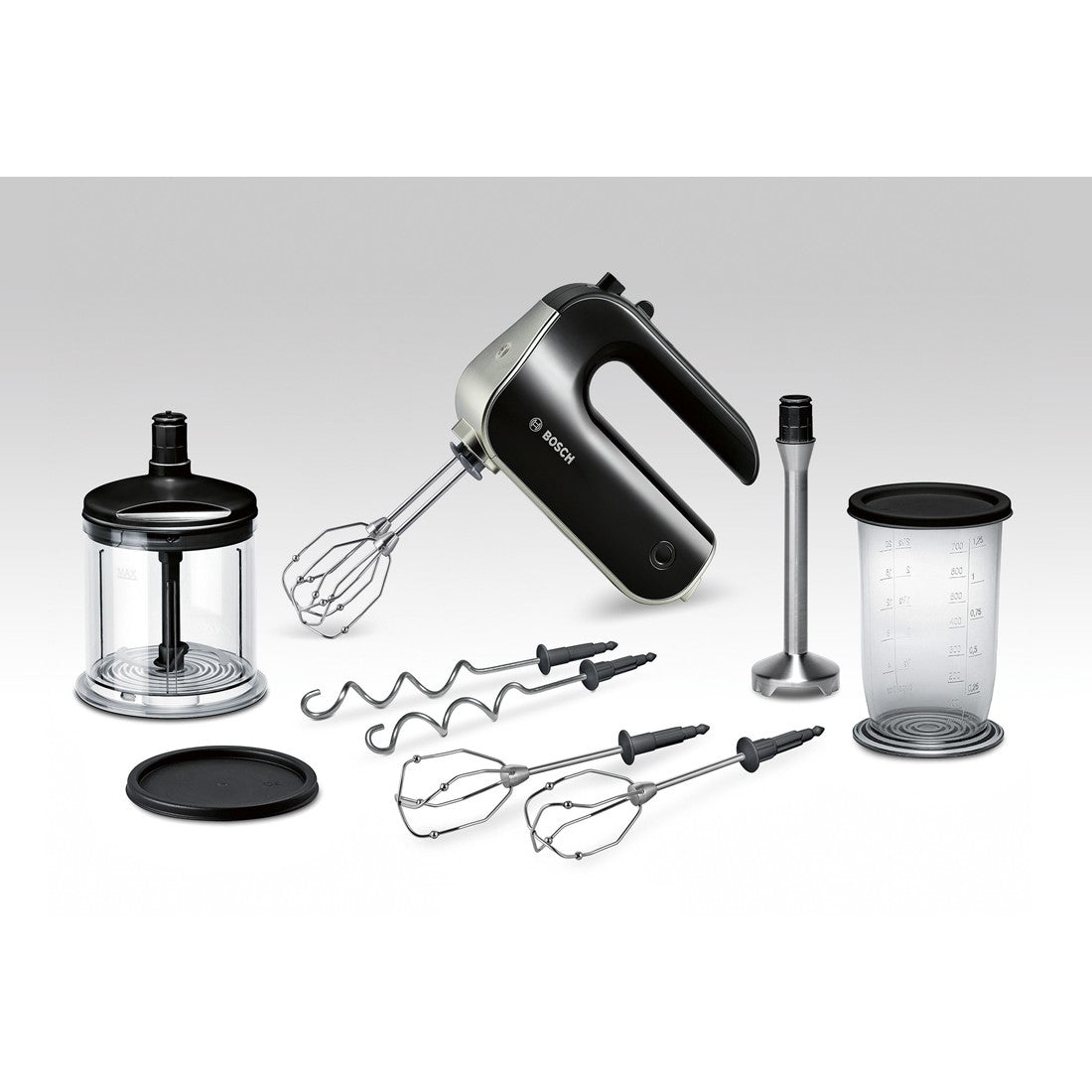 Bosch Bosch MFQ4885DE mixeur Batteur à main 575 W Noir, Chrome