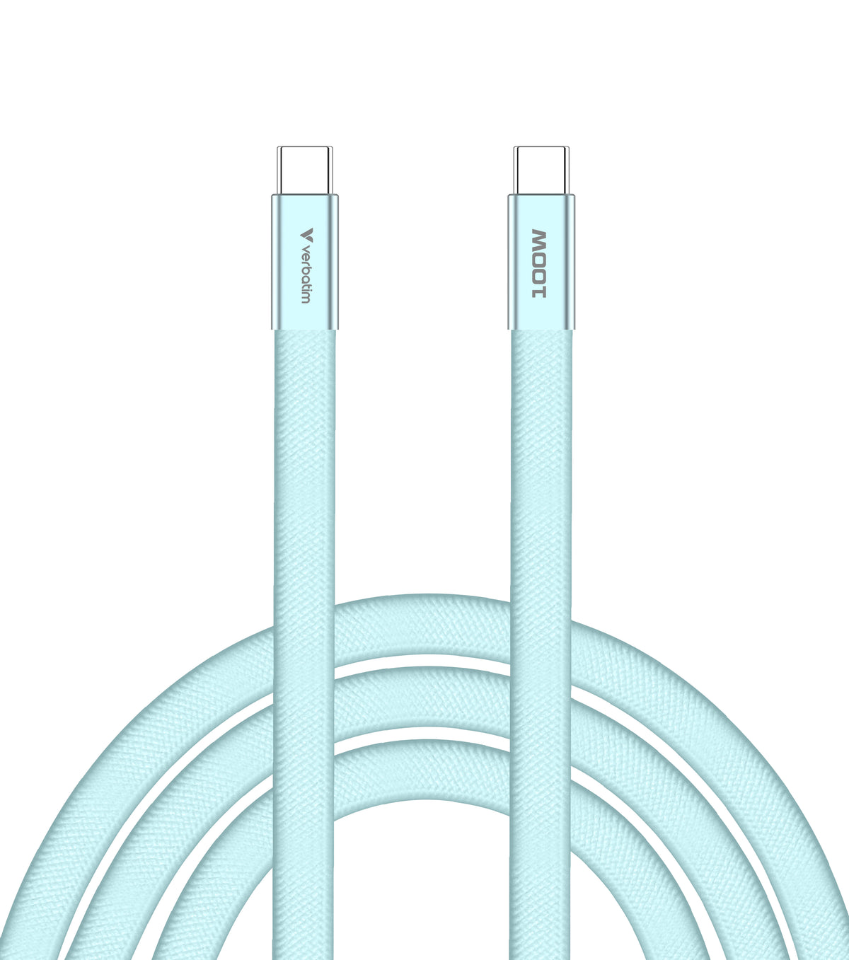 Verbatim Câble USB-C vers USB-C Sync & Charge 100W, 120cm, Bleu