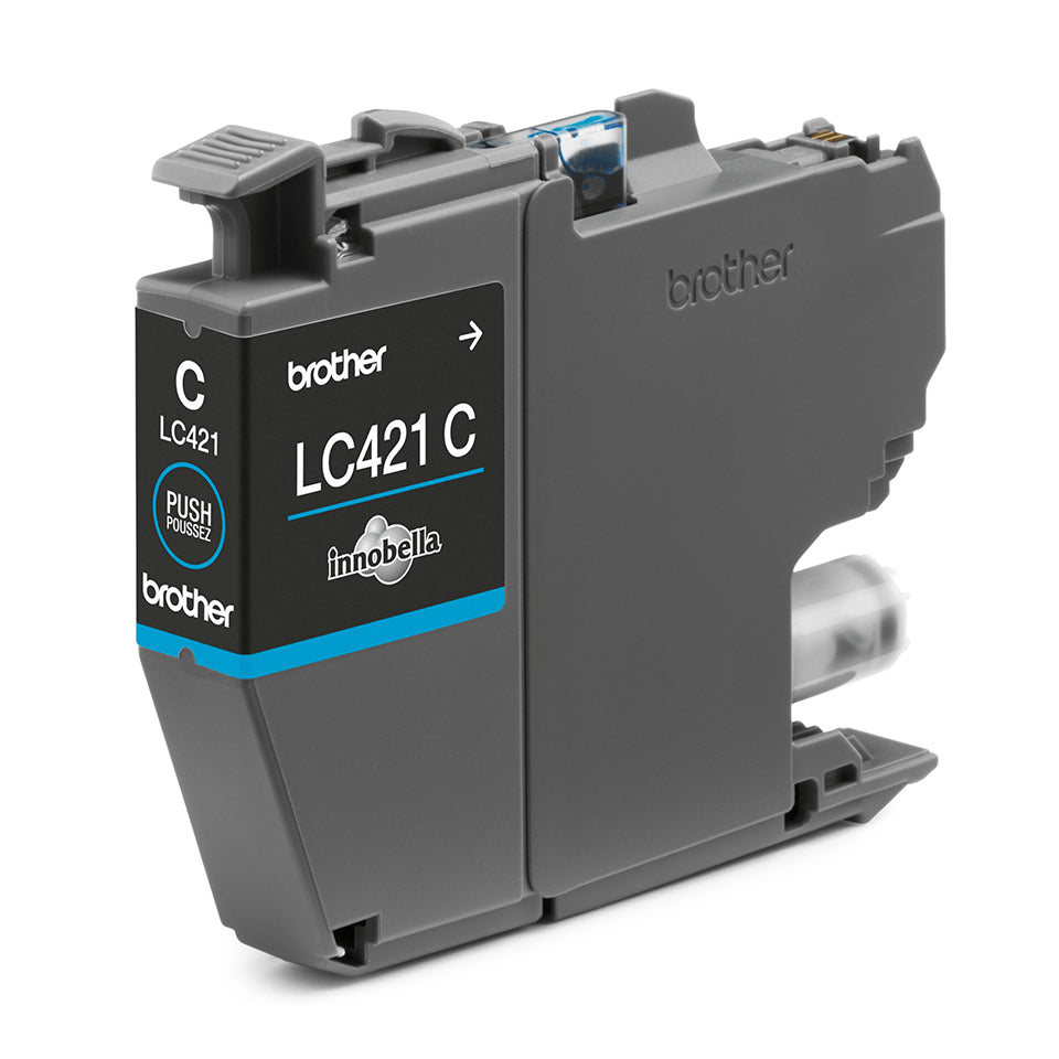Brother LC421C Cartouche d'encre Originale, Cyan