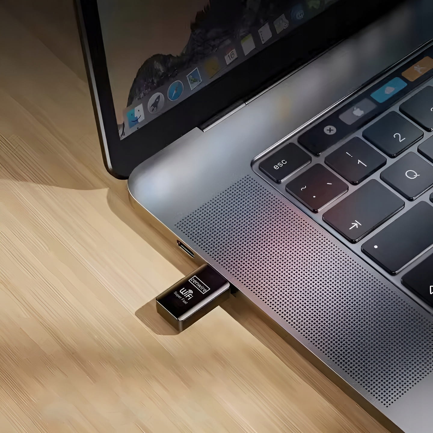 Adaptateur réseau WiFi USB 3.0 Zenwire TOP-4608AC mini