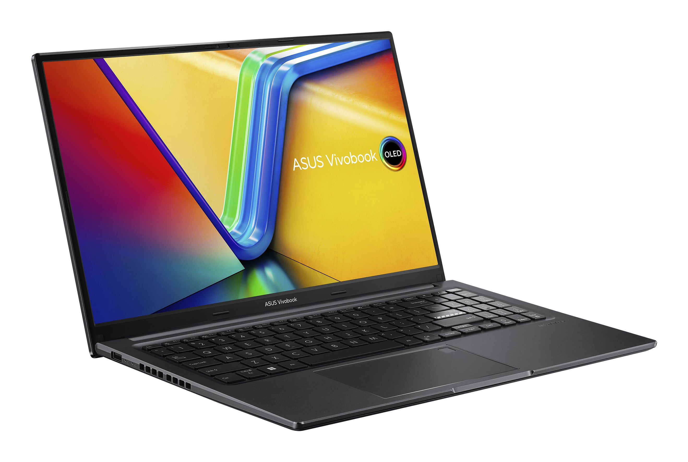 ASUS Vivobook 15 OLED D1505YA-MA347W laptop AMD Ryzen™ 7 7730U Ordinateur portable 39,6 cm (15.6") 2.8K 16 Go DDR4-SDRAM 1 To SSD Wi-Fi 6E (802.11ax) Windows 11 Home Noir
