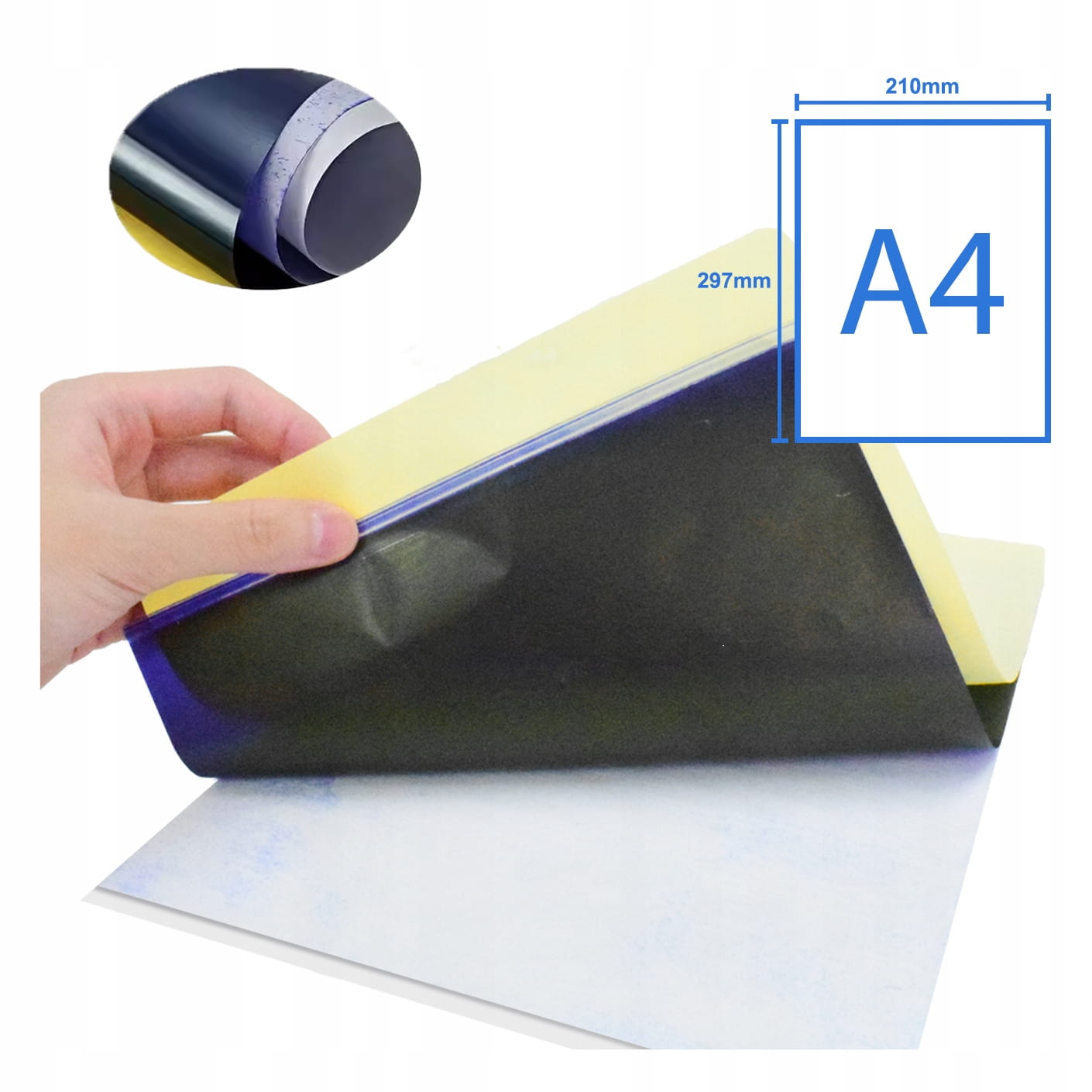 Papier thermique pour tatouages, pour imprimante thermique A4, paquet de 100 feuilles, Zenwire