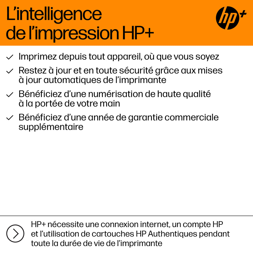Imprimante Multifonction Couleur Sans Fil OfficeJet Pro 9132e, Impression Recto-Verso