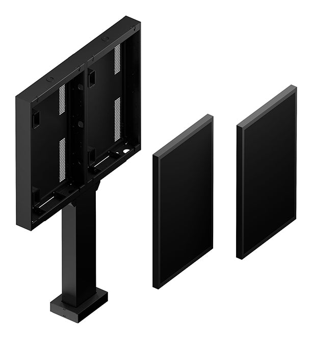 Multibrackets 4947 montage des affichages de messages 139,7 cm (55") Noir