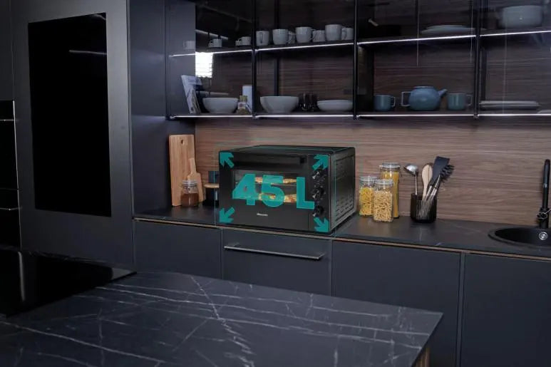 Hisense Hisense Forno Elettrico HOM45M 45l 2000W Black
