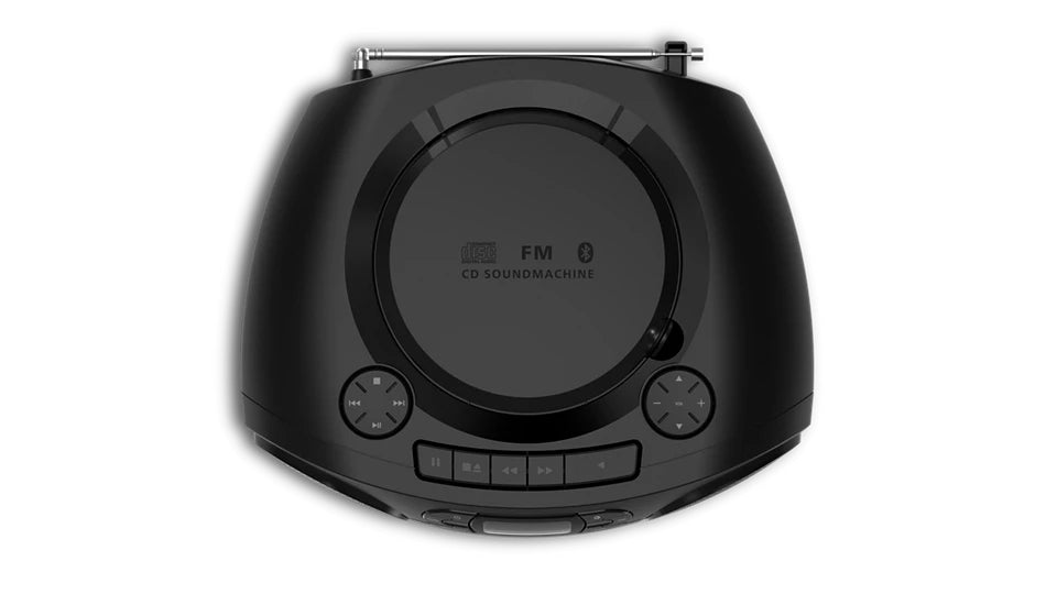 Philips TAZ2200/10 Lecteur de CD Portable, Noir