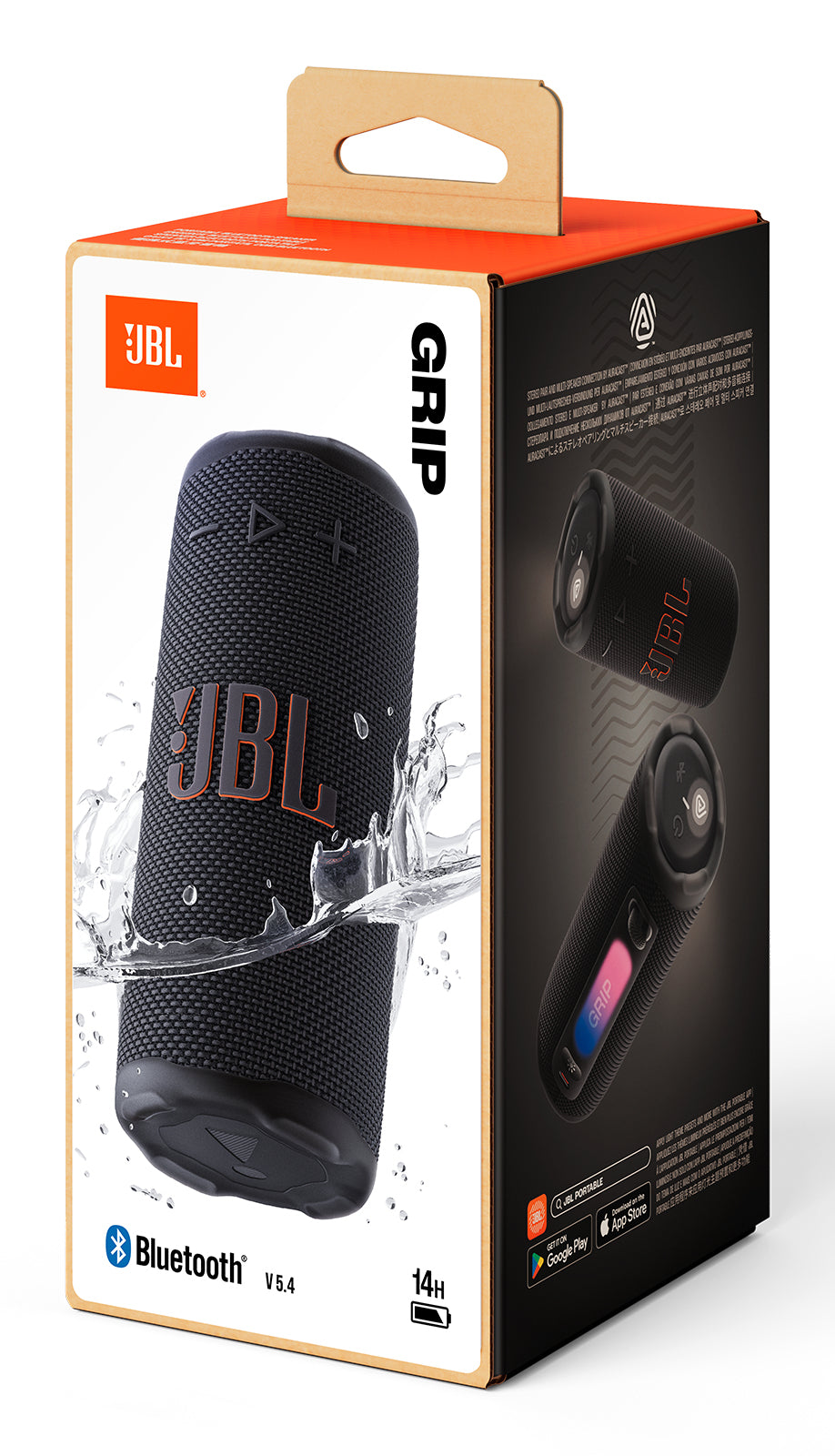 JBL Grip Enceinte portable mono Noir 16 W