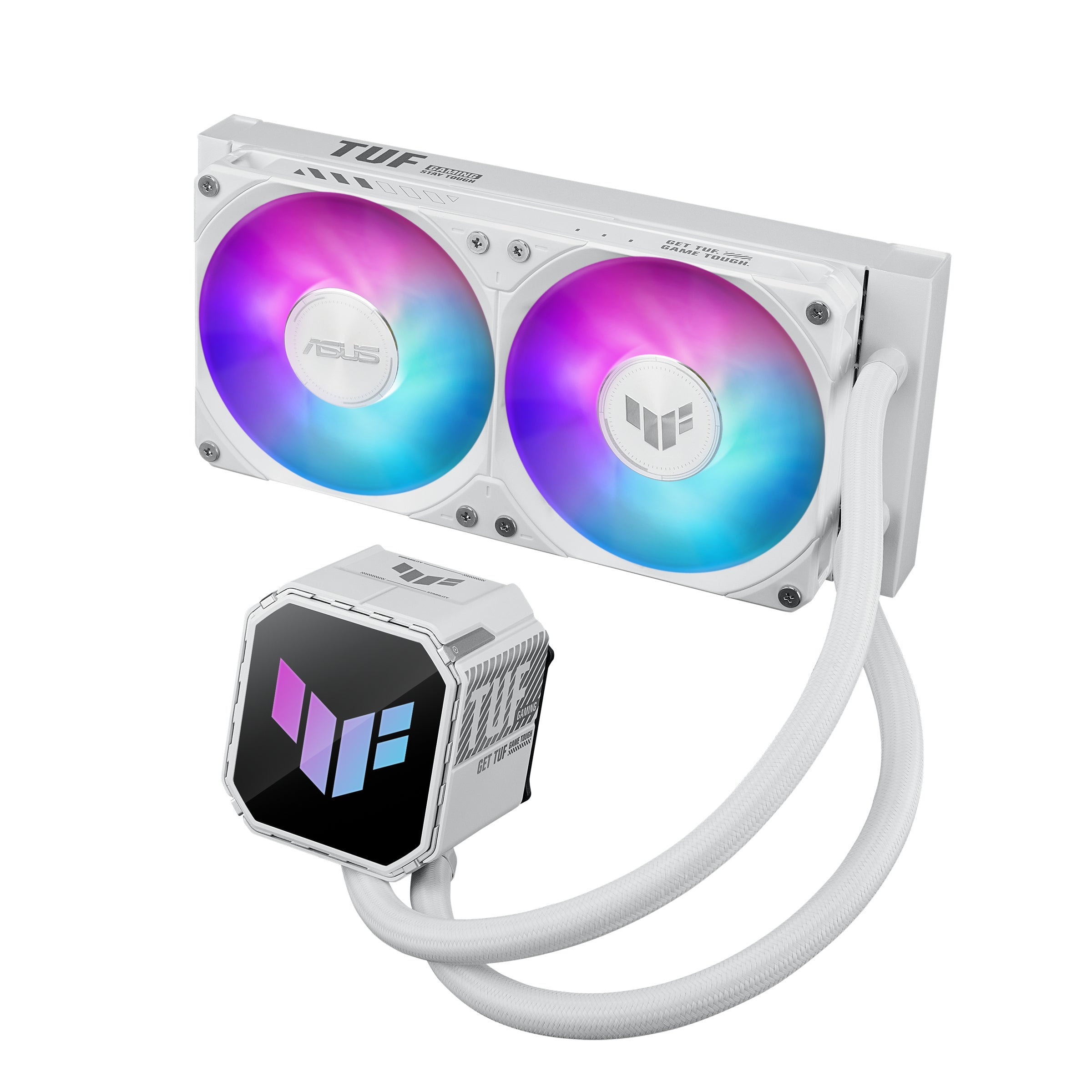 ASUS TUF Gaming LC III 240 ARGB White Edition Processeur Refroidisseur de liquide tout-en-un 12 cm Blanc