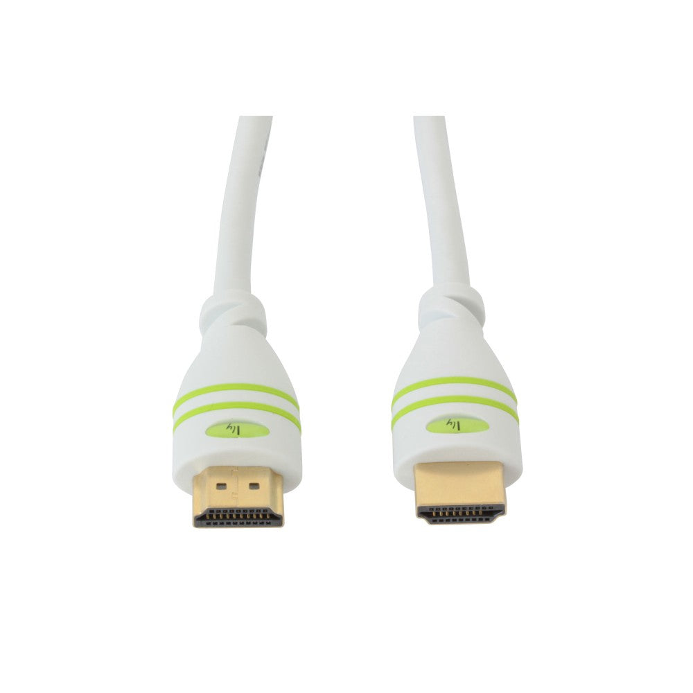 Techly 2.0m HDMI M/M câble HDMI 2 m HDMI Type A (Standard) Blanc