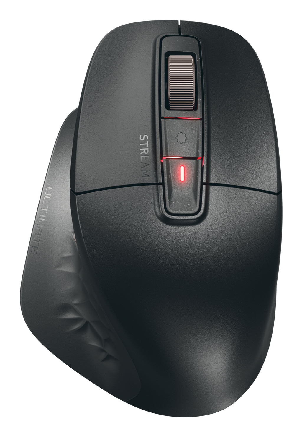 CHERRY Stream Mouse Ultimate, Souris Sans Fil RF, Bluetooth et USB Type-C, 4000 DPI, Noir