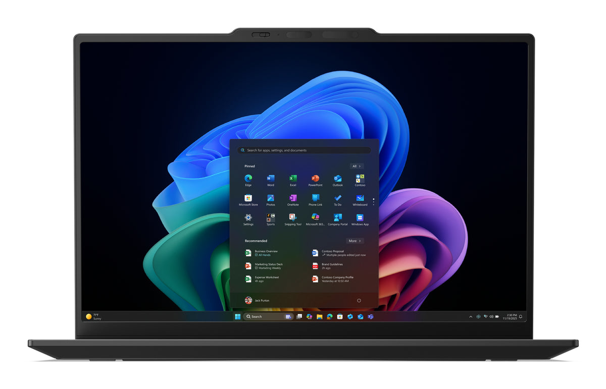 Lenovo ThinkPad X1 Carbon Gen 14 Aura Edition Copilot+ PC, Intel Core Ultra 7 355, 14" Tactile WUXGA, 32 Go RAM, 1 To SS