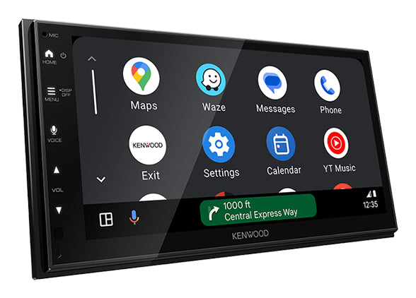 Kenwood DMX6523DABS récepteur multimédia de voiture Noir Wifi Bluetooth