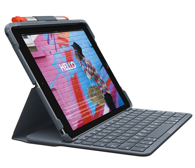 Logitech Slim Folio Clavier et Étui Folio Sans Fil, Disposition Suisse