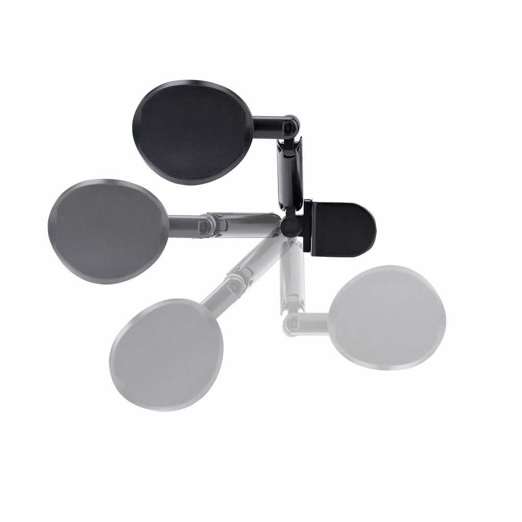 StarTech.com Repose-Bras Articulé Ergonomique pour Bureau, Rotation 360 Degrés, Installation par Serrage, Noir