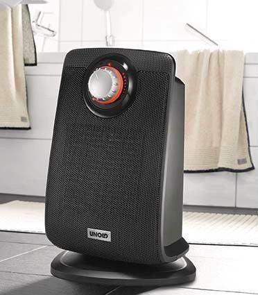 Unold 86445 appareil de chauffage Intérieure Noir 2000 W Chauffage de ventilateur électrique