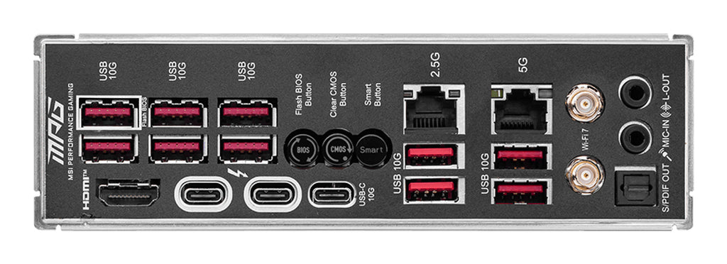 MSI MPG Z890 CARBON WIFI carte mère Intel Z890 LGA 1851 (Socket V1) ATX