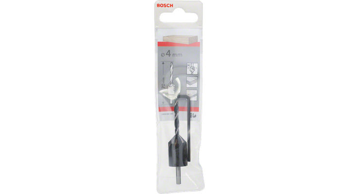 Bosch Bosch Mèches hélicoïdales à bois avec fraise à lamer