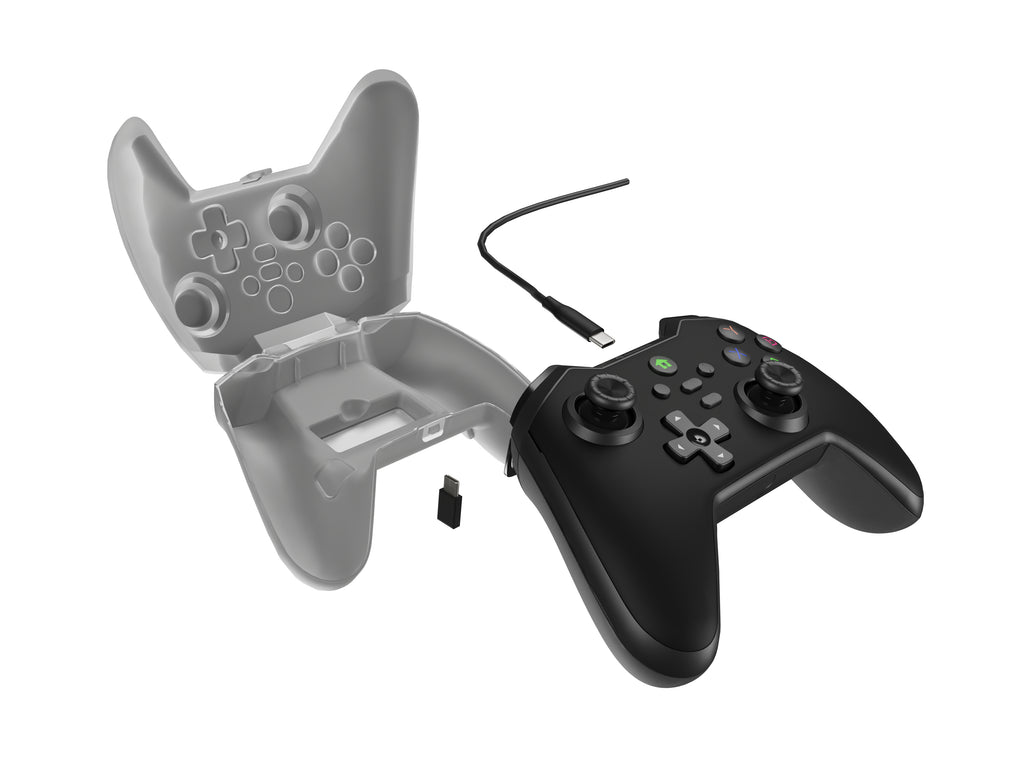 GENESIS Mangan 300 Noir USB Manette de jeu Analogique/Numérique Android, Nintendo Switch, PC