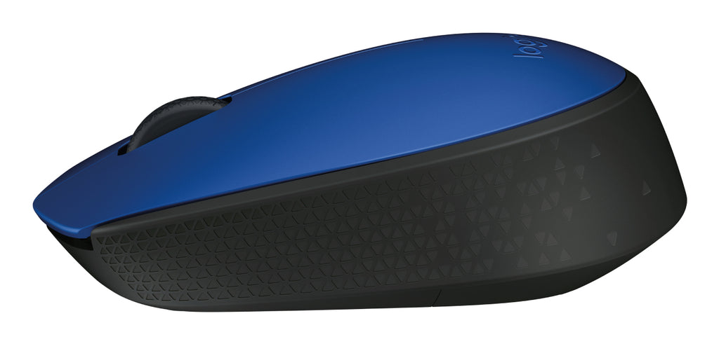 Logitech M171 Souris Sans Fil, Noir et Bleu