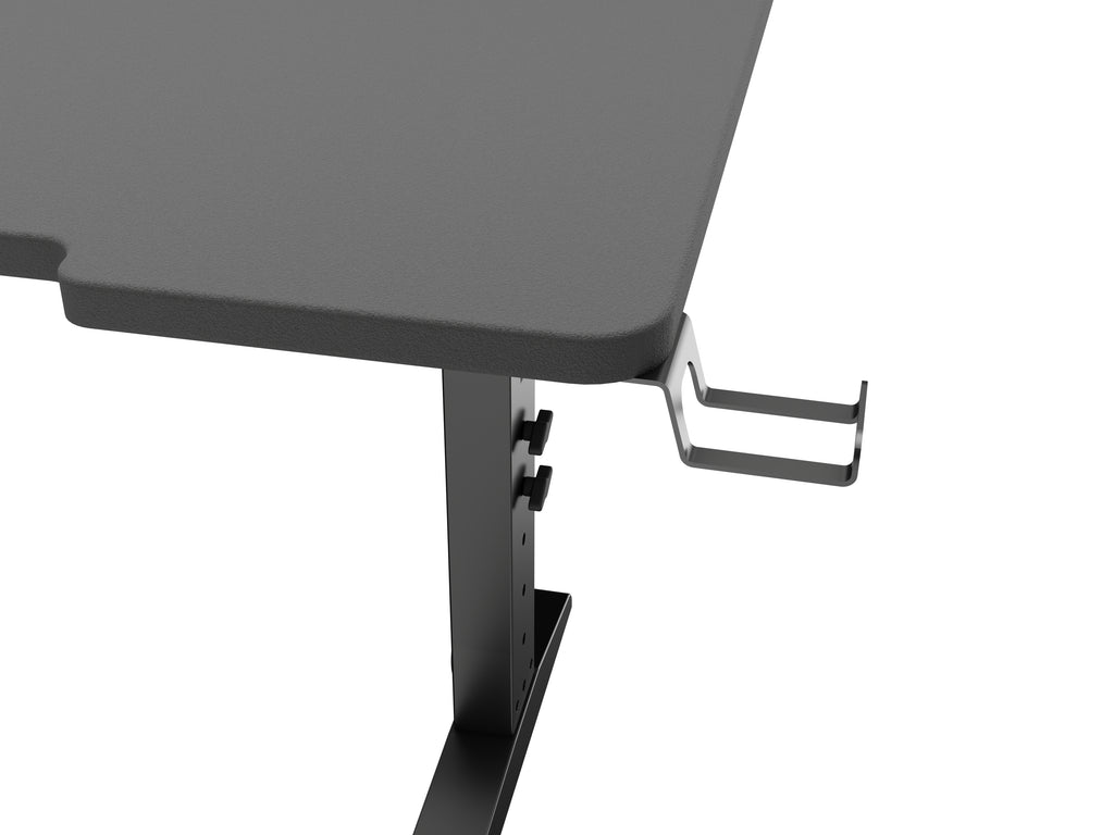 Bureau d'ordinateur GENESIS NDS-2251, Noir, Rectangulaire