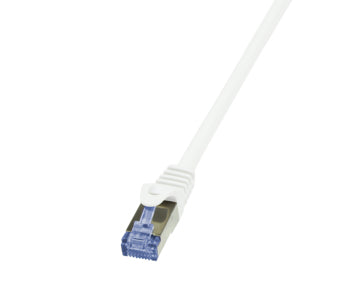 LogiLink 1 m Cat7 S/FTP câble de réseau Blanc S/FTP (S-STP)