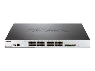 D-Link DWS-3160-24PC Commutateur Réseau Géré L2+ PoE 1U