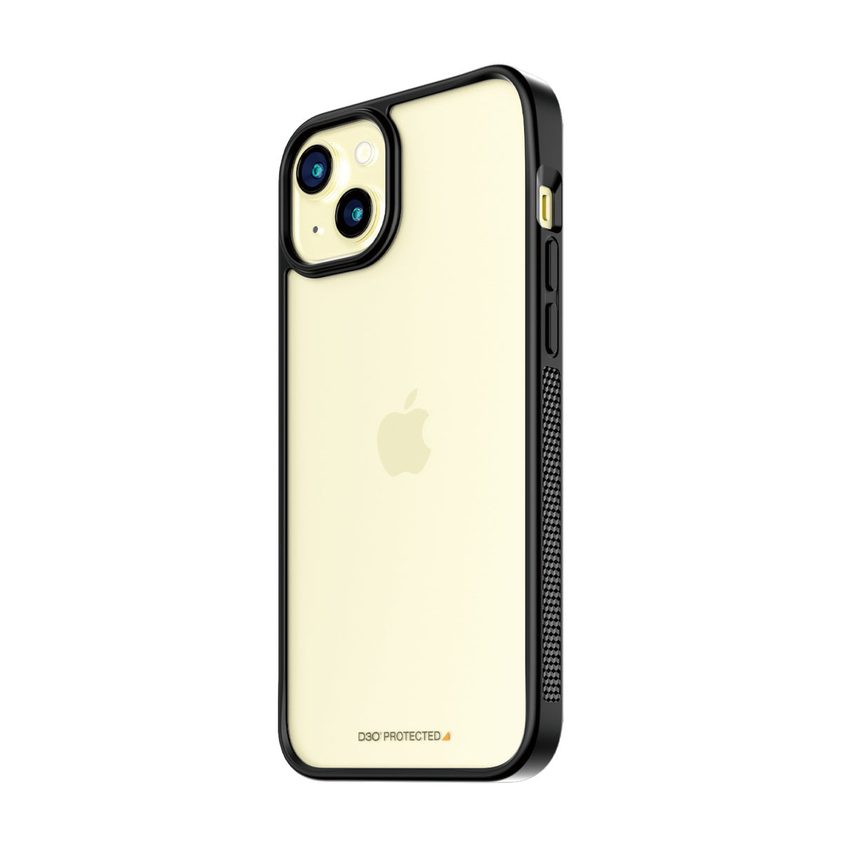 PanzerGlass ClearCase Transparent & D3O pour iPhone 15 Plus, Coque de Protection 6.7"
