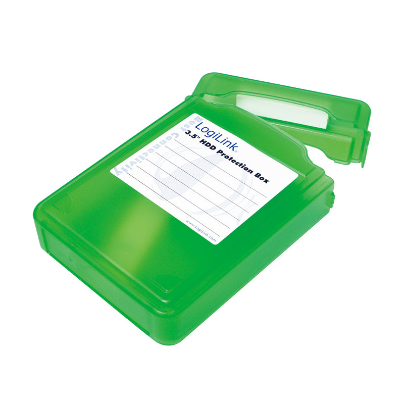 LogiLink UA0133G Housse de disques de stockage Vert