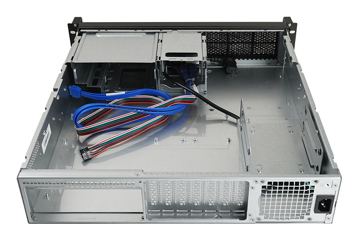 Chieftec UNC-209SR-B-OP Châssis de Serveur Modulaire Rack 2U Noir