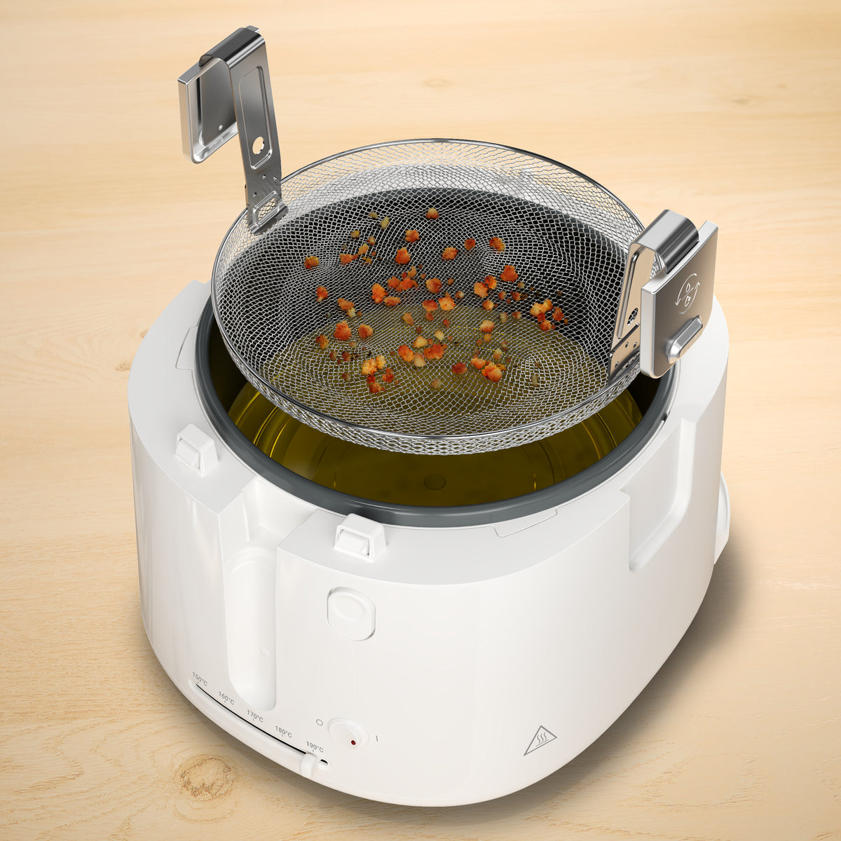 Tefal Filtra Vision FF2541E0 friteuse Unique 2,1 L Autonome 1900 W Blanc