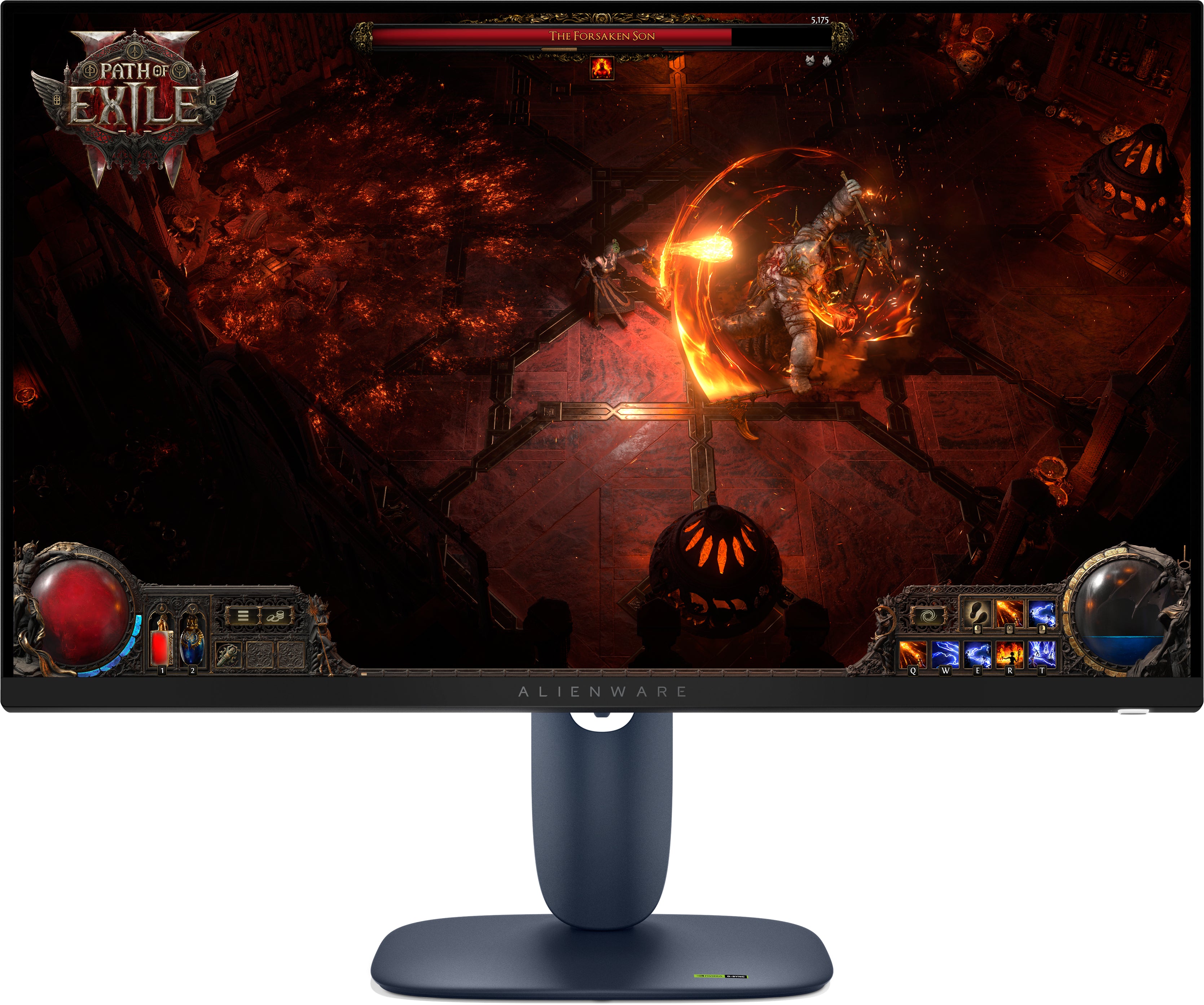 Alienware AW2725DM écran plat de PC 68,6 cm (27") 2560 x 1440 pixels Wide Quad HD LCD Bleu