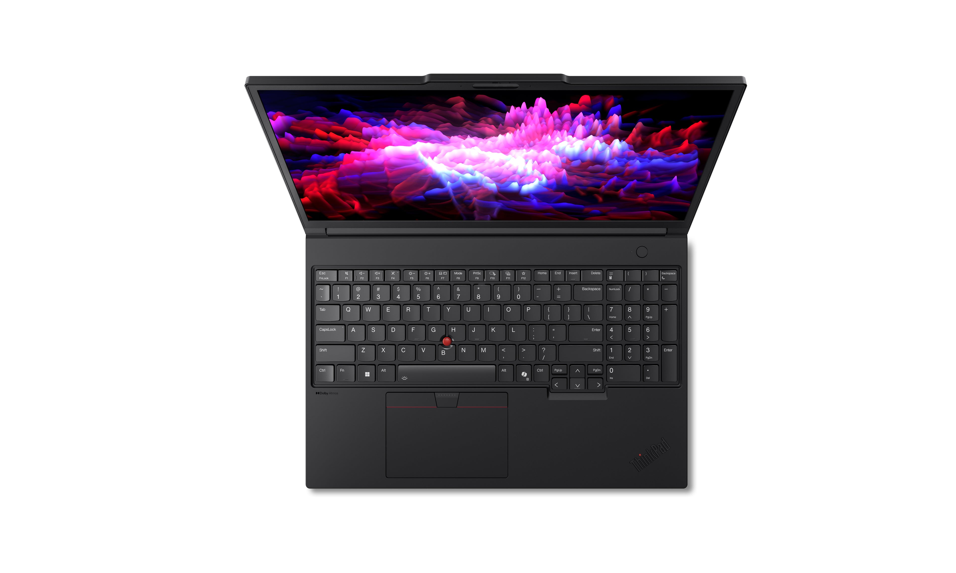 Lenovo ThinkPad P16 Gen 3 Intel Core Ultra 7 255HX Station de travail mobile 40,6 cm (16") WUXGA 32 Go DDR5-SDRAM 1 To SSD NVIDIA RTX PRO 2000 Blackwell Wi-Fi 7 (802.11be) Windows 11 Pro Nordique Noir