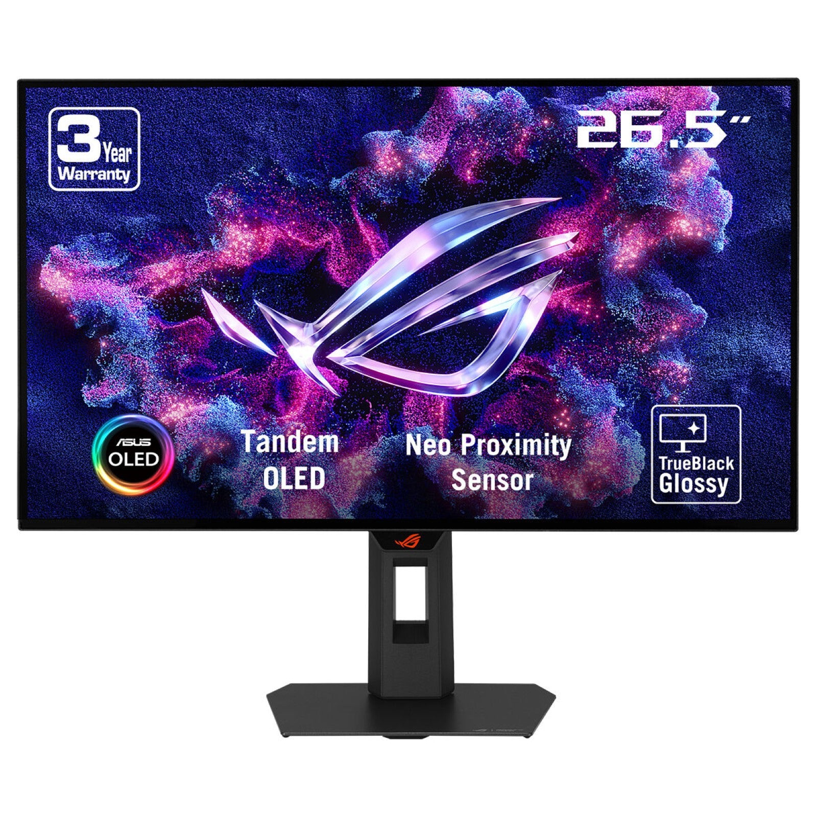 ASUS ROG Strix XG27AQWMG écran plat de PC 67,3 cm (26.5") 2560 x 1440 pixels Quad HD OLED Noir