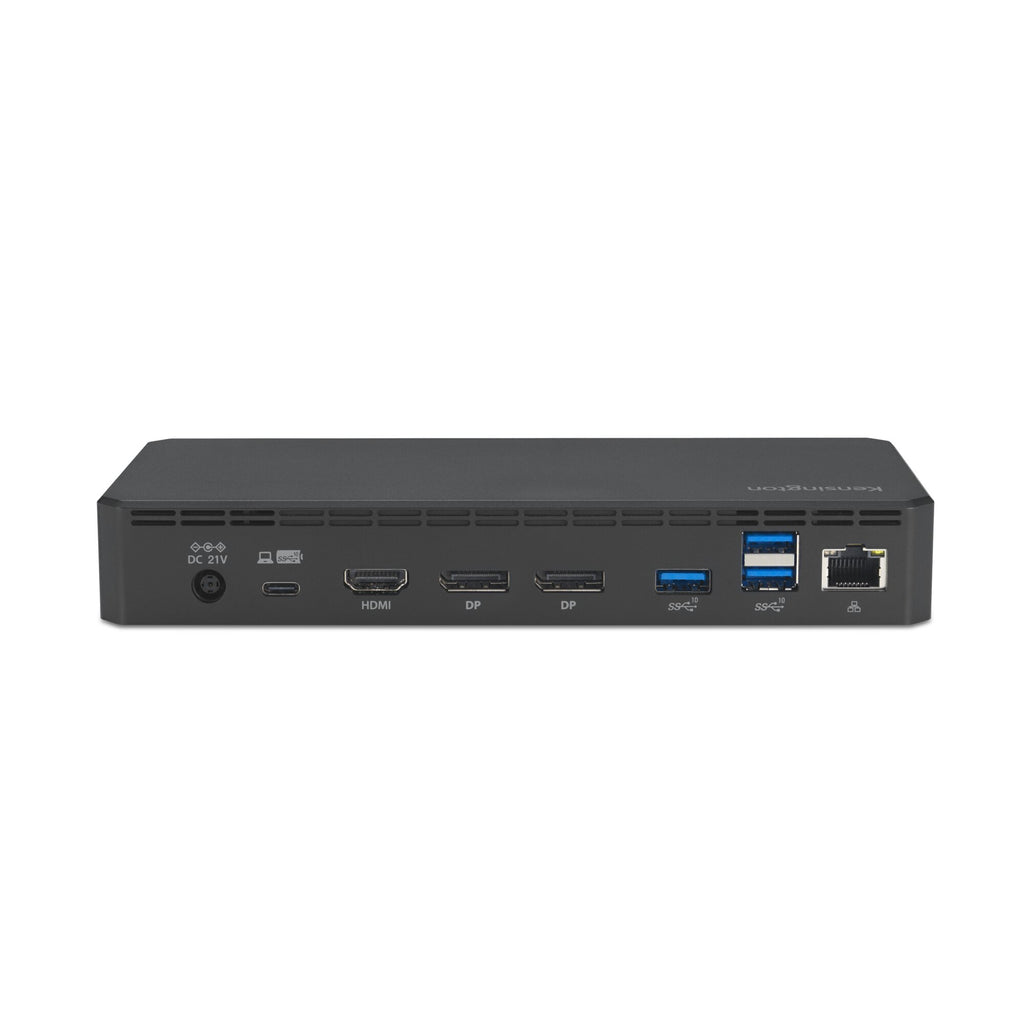 Kensington SD4843P EQ Station d’accueil sans pilote USB-C 10 Gbits/s avec triple sortie vidéo