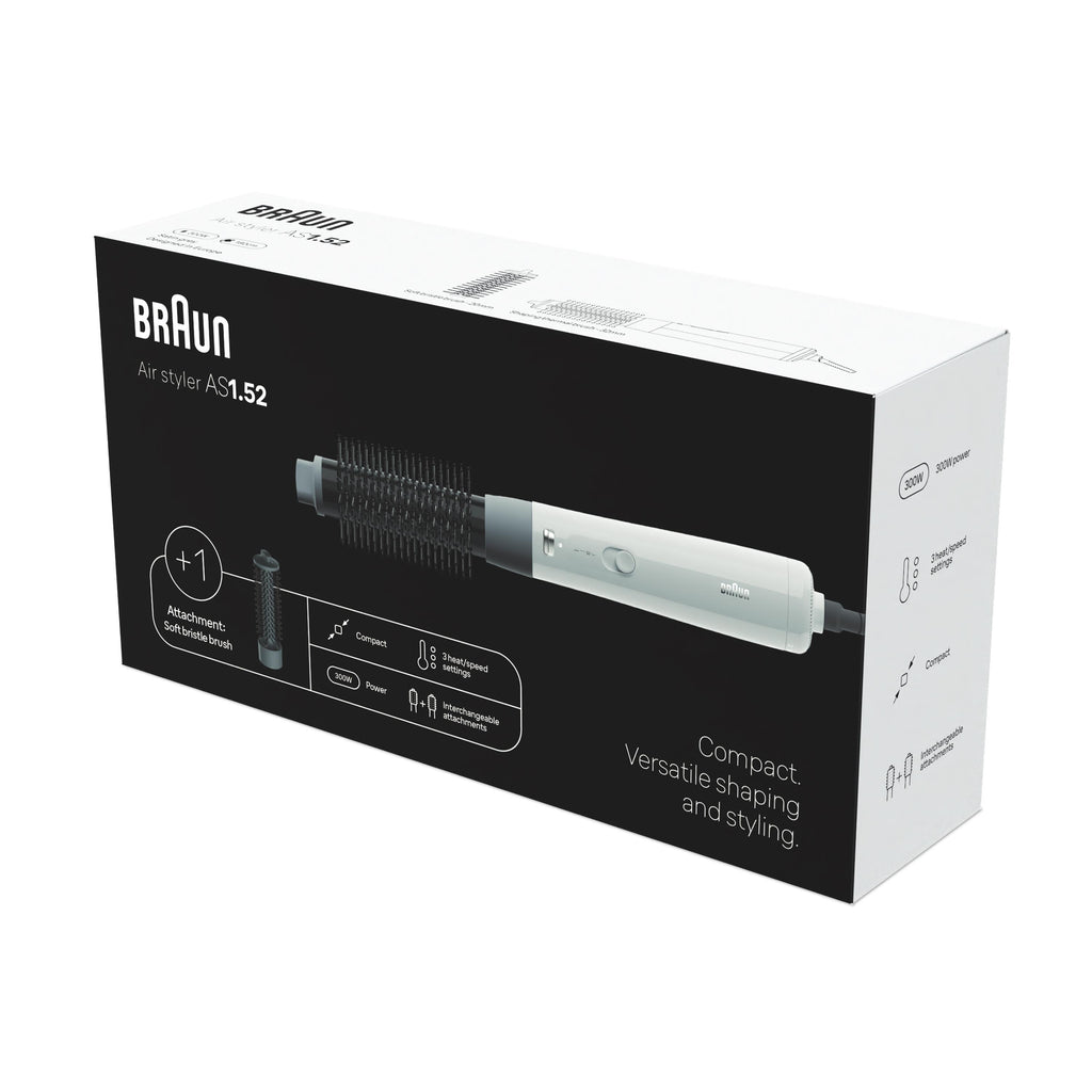 Braun AS1.52 Mixeur à Main, 300 W, Noir et Blanc, Câble 1,8 m
