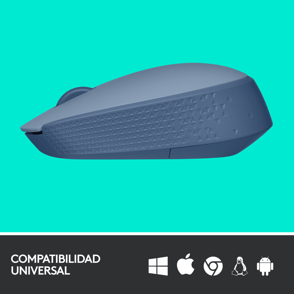 Logitech M171 Souris Optique Sans Fil, Bleue