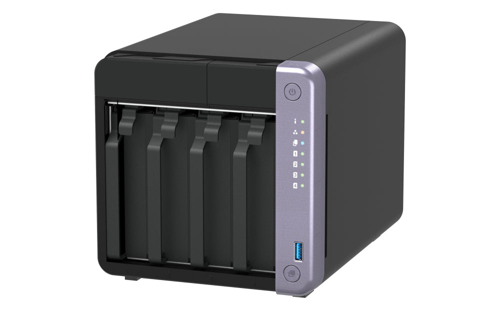 QNAP TS-432X NAS Tower Alpine AL-524 4 Go DDR4 QTS Noir
