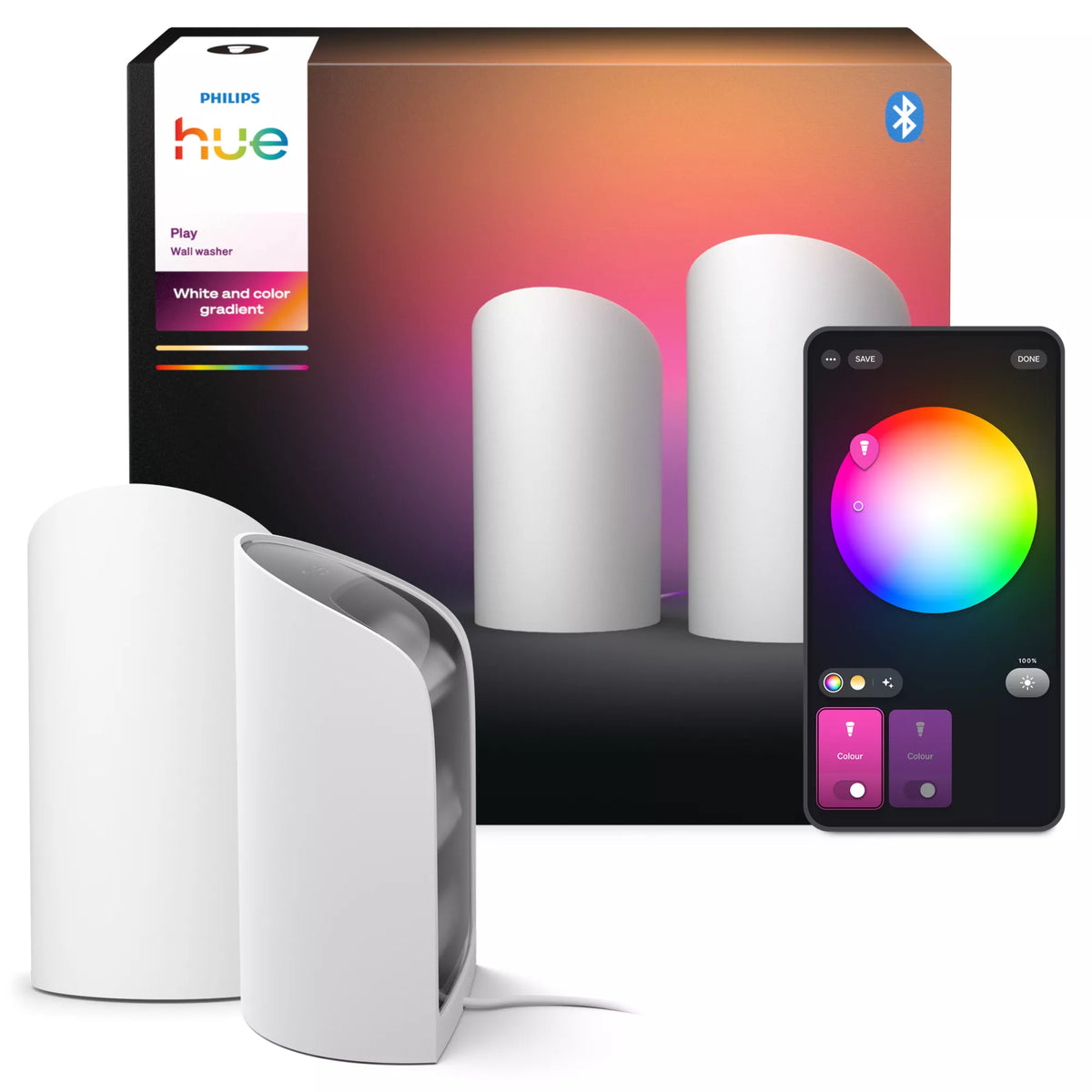 Philips Hue White and Color ambiance Projecteur mural Hue Play