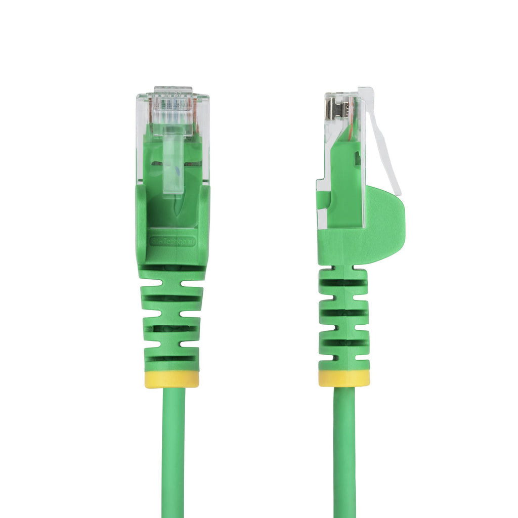 StarTech.com N6PAT25CMGNS câble de réseau Vert 0,25 m Cat6 U/UTP (UTP)
