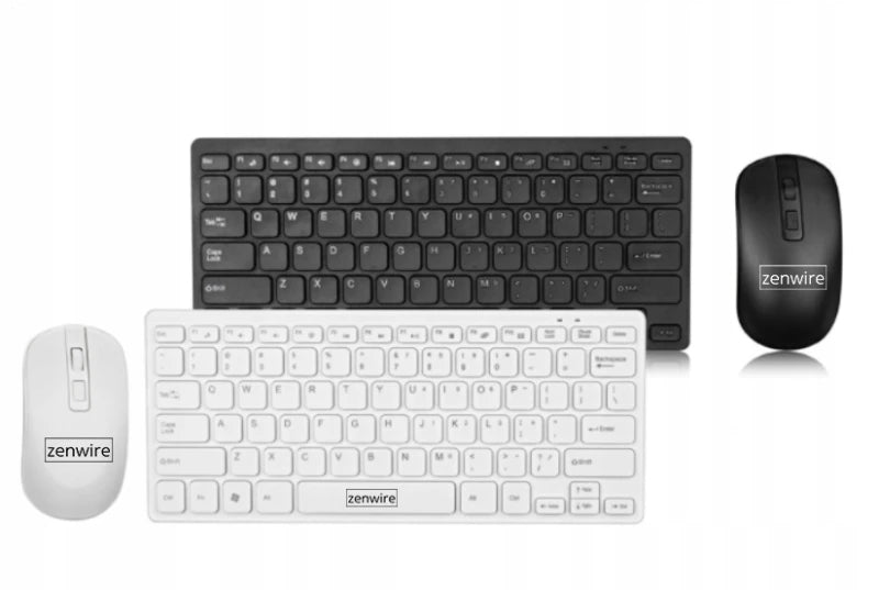 KEYBOARD ET MOUSE WIRELESS USB MINI SLIM KIT pour ordinateur portable TV PC
