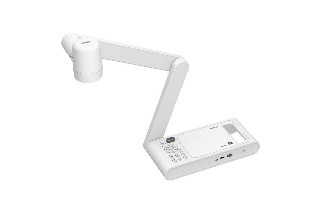 Epson V12HB09080 caméra de documents Blanc 25,4 / 3,2 mm (1 / 3.2") CMOS USB/HDMI/Wi-Fi